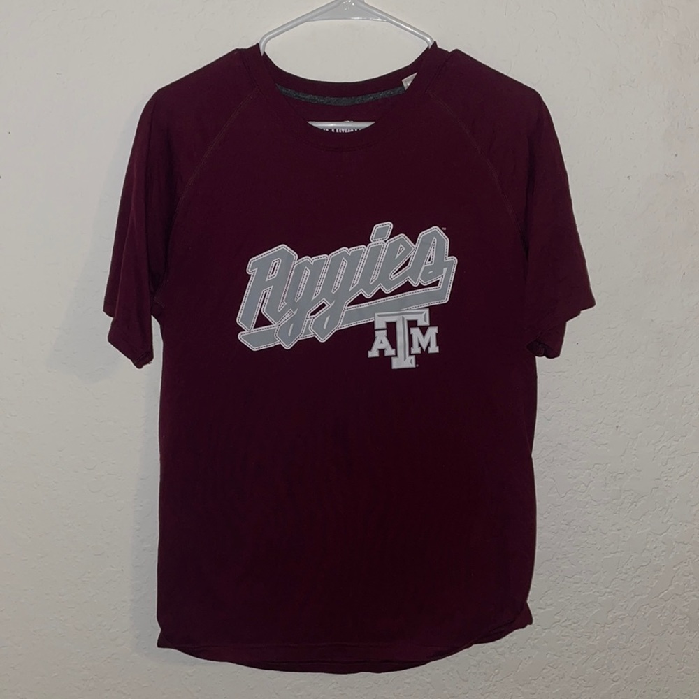 Maroon Aggies College Shirt